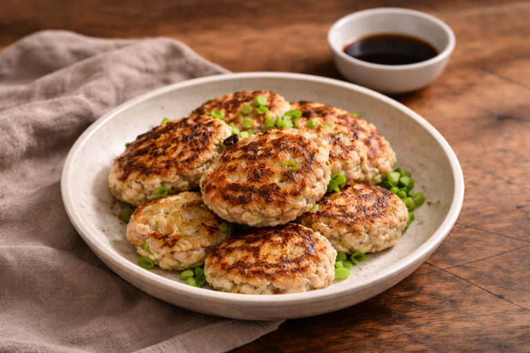 2-Ingredient Japanese Cabbage & Pork Patties