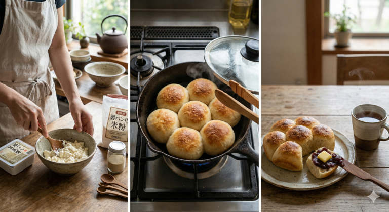 3-Ingredient Tofu Pull-Apart Bread