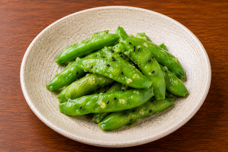 Snap Pea Shio-Koji Namul